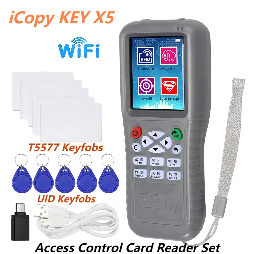 Nfc Card Reader Vending - เครื่องคัดลอก RFID แบบ WiFi เครื่องอ่านและเขียน NFC