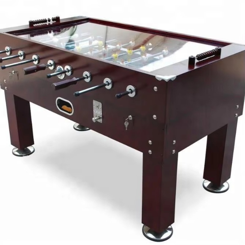 Foosball Table Commercial - โต๊ะฟุตบอลเชิงพาณิชย์ขนาด 5 ฟุต พร้อมระบบหยอดเหรียญ โครงสร้าง MDF