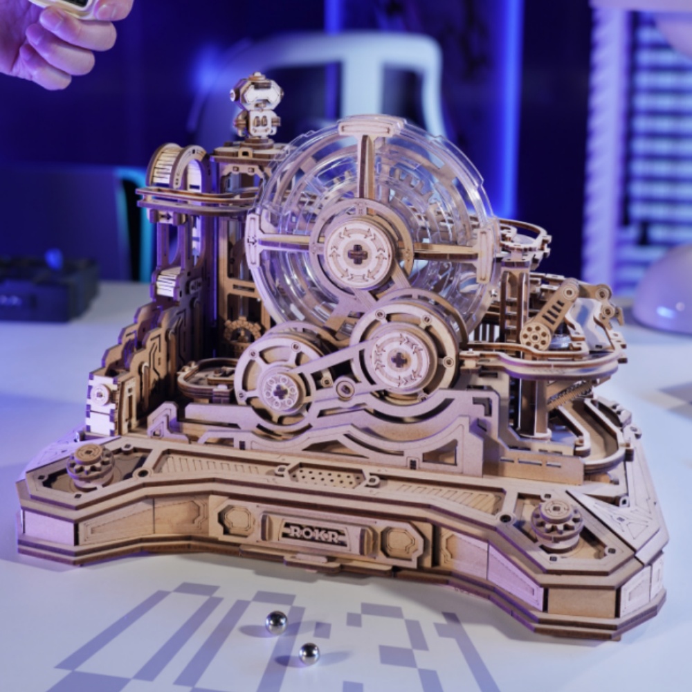 Pinball Machine - ชุดประกอบโมเดลพินบอล Robotime Rokr รุ่น Gear Ball
