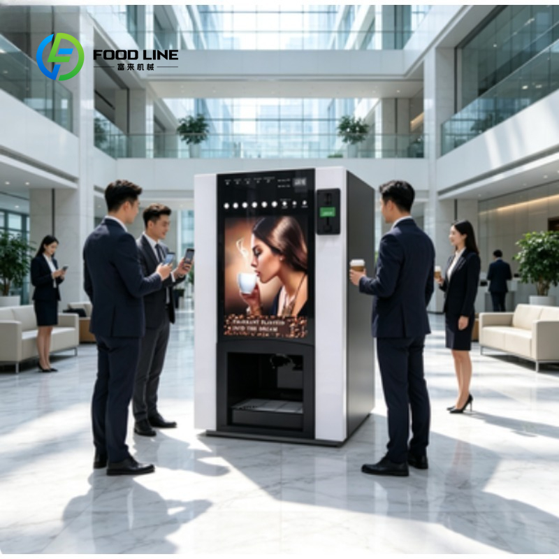 Commercial Vending Machine - เครื่องจำหน่ายกาแฟตุรกีแบบหยอดเหรียญอัตโนมัติรุ่นใหม่ สำหรับธุรกิจ บริการตนเอง