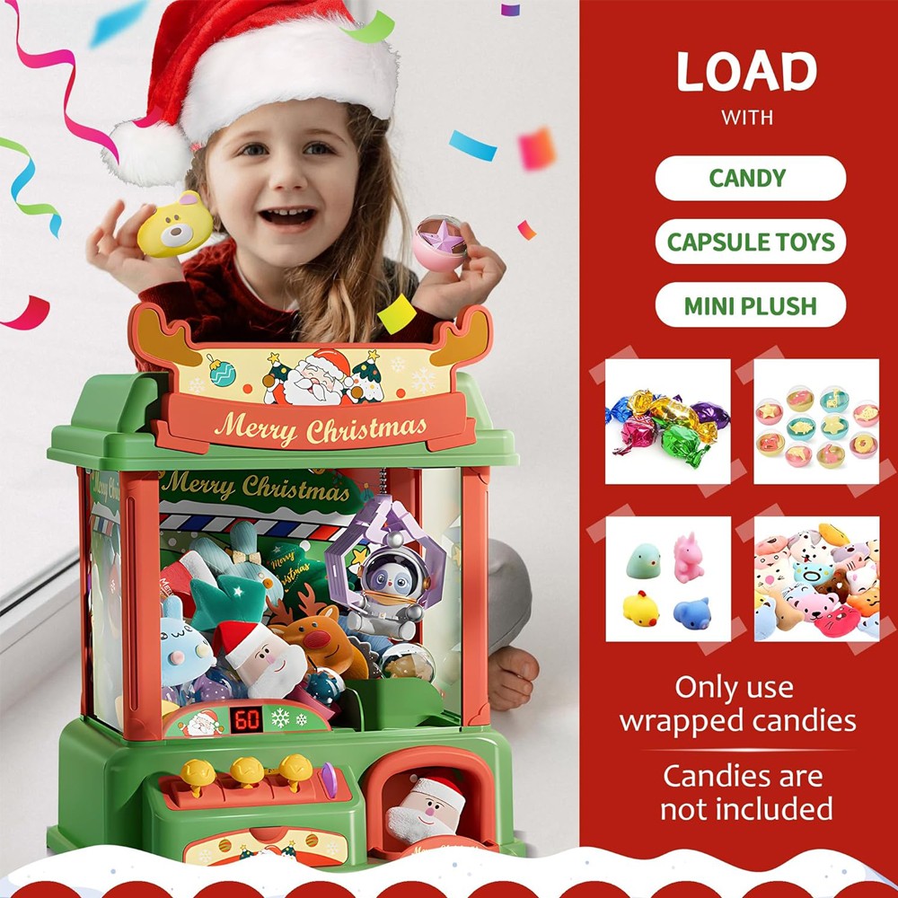 เครื่องจับเล็บสำหรับเด็กเครื่อ - Arcade Game Vending Machine บทวิจารณ์และราคา