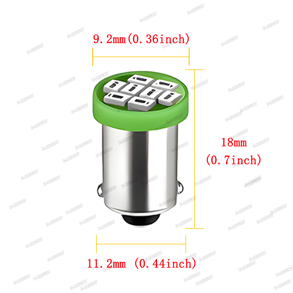 หลอดไฟ LED T4W 10 ชิ้น # 44 #  - Pinball Machine บทวิจารณ์และราคา