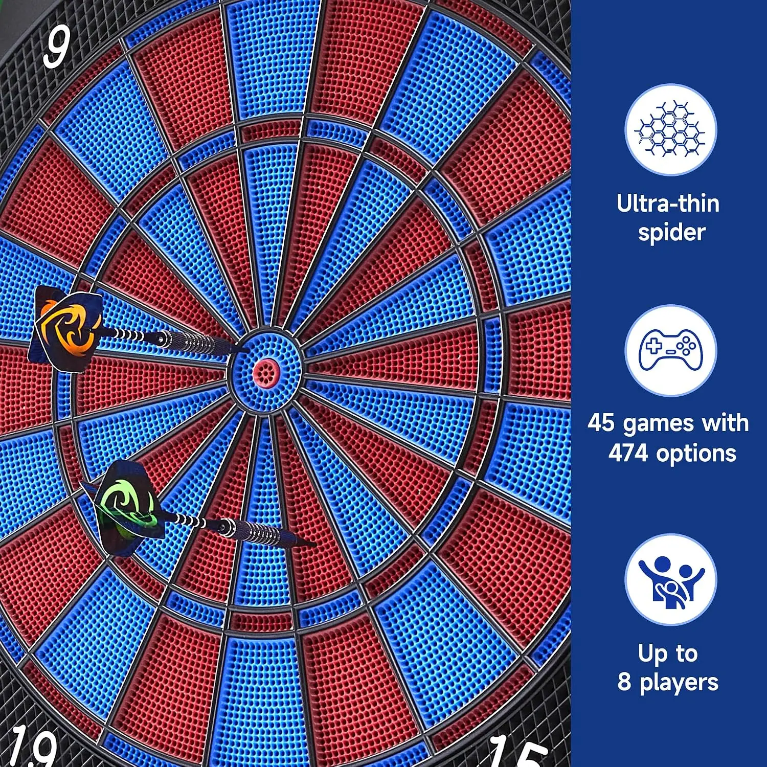 ตู้เก็บลูกดอกอิเล็กทรอนิกส์พร้ - Electronic Dartboard Cabinet บทวิจารณ์และราคา