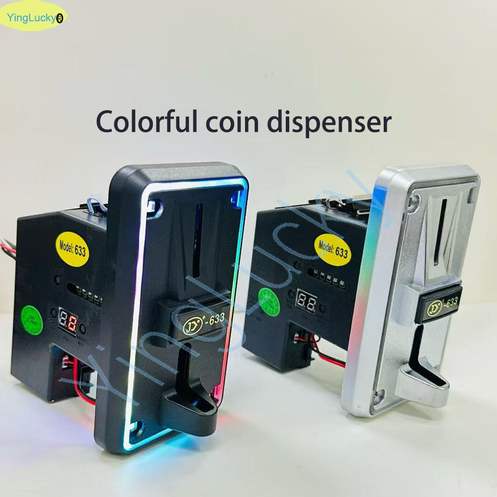 ตัวรับเหรียญแบบหลายชนิดพร้อมไฟ - Arcade Games Vending บทวิจารณ์และราคา