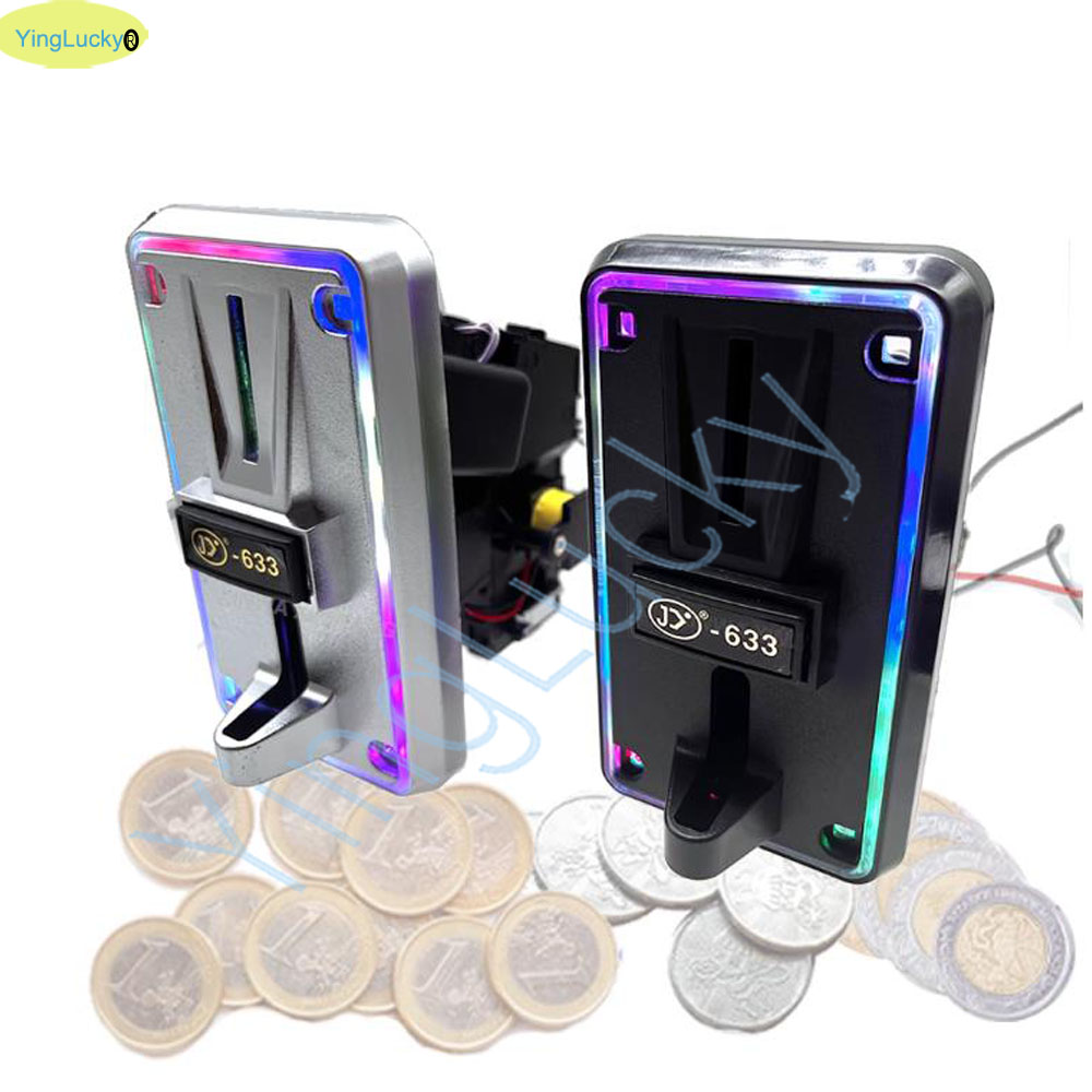 ตัวรับเหรียญแบบหลายชนิดพร้อมไฟ - Arcade Games Vending บทวิจารณ์และราคา
