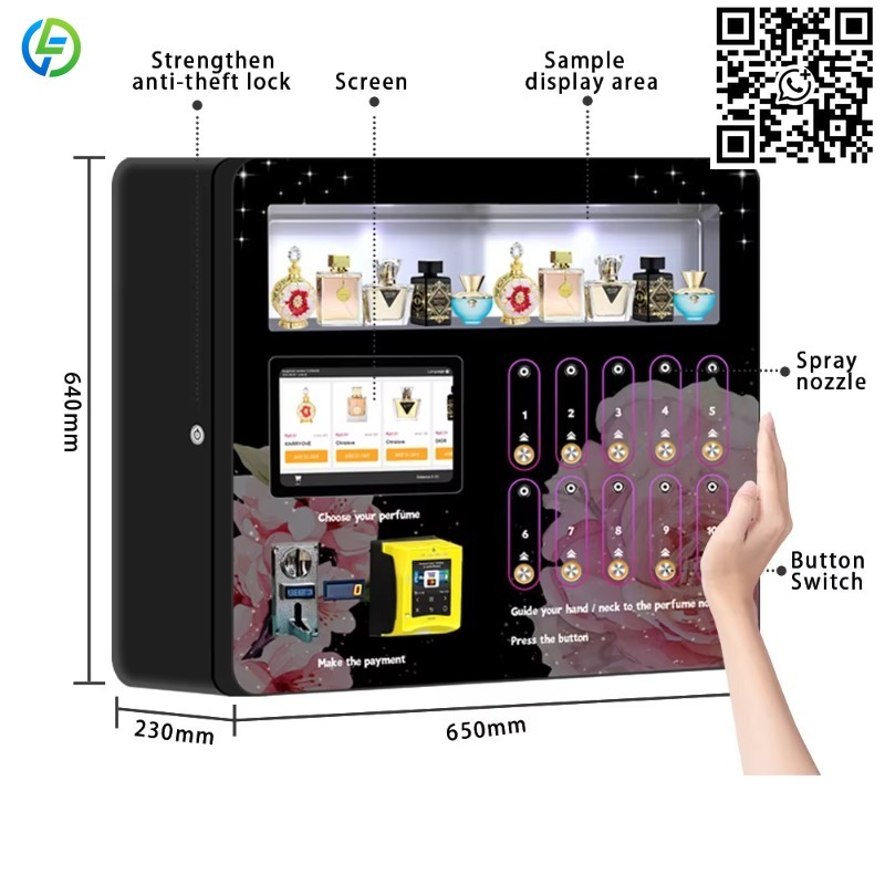 เครื่องจำหน่ายน้ำหอมอัจฉริยะแบ - Commercial Vending Machine บทวิจารณ์และราคา