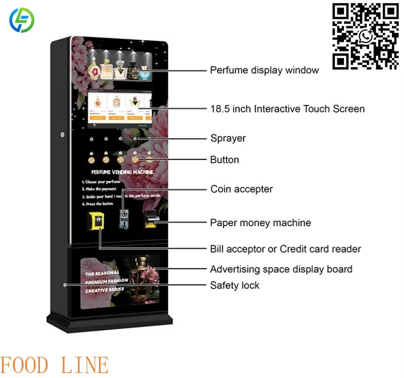เครื่องจำหน่ายน้ำหอมอัจฉริยะแบ - Commercial Vending Machine บทวิจารณ์และราคา