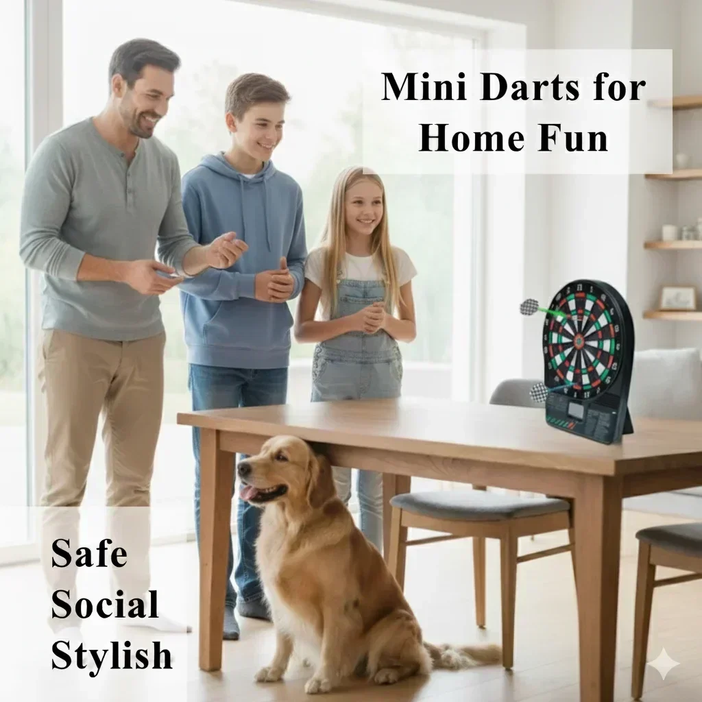 กระดานปาลูกดอกอิเล็กทรอนิกส์แบ - Electronic Dartboard Cabinet บทวิจารณ์และราคา