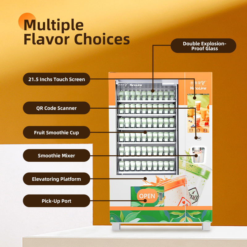 ตู้จำหน่ายเครื่องดื่มสมูทตี้ผล - Slushie Machine Vending บทวิจารณ์และราคา