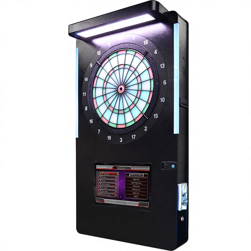 เครื่องยิงลูกดอกอัตโนมัติเต็มร - Electronic Dartboard Cabinet บทวิจารณ์และราคา