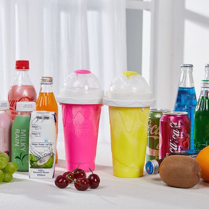 แก้วทำน้ำแข็งปั่นแบบเร็ว 300 ม - Slushie Machine Vending บทวิจารณ์และราคา