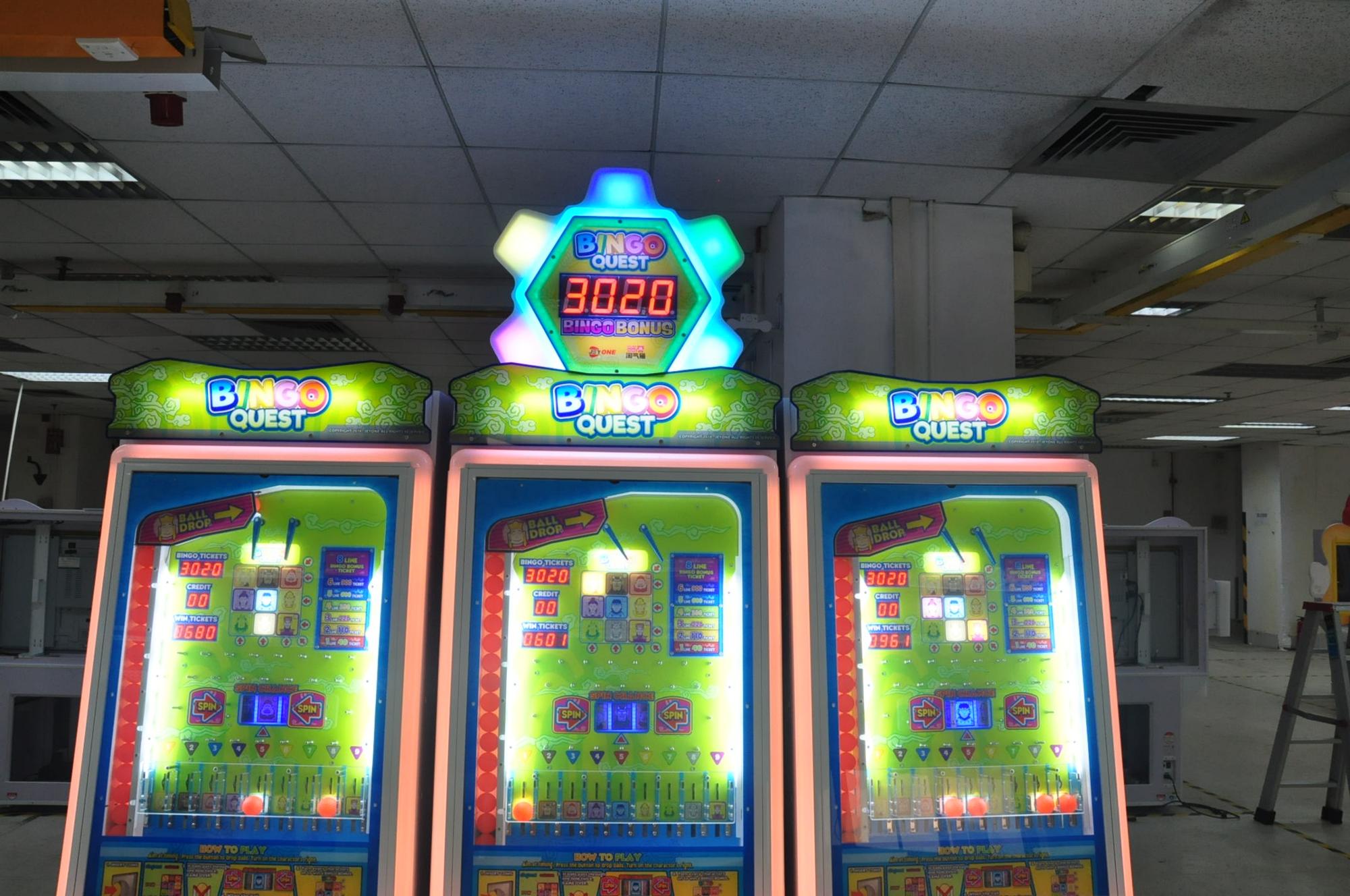 เครื่องเล่นเกมบิงโกแบบหยอดเหรี - Arcade Quest บทวิจารณ์และราคา
