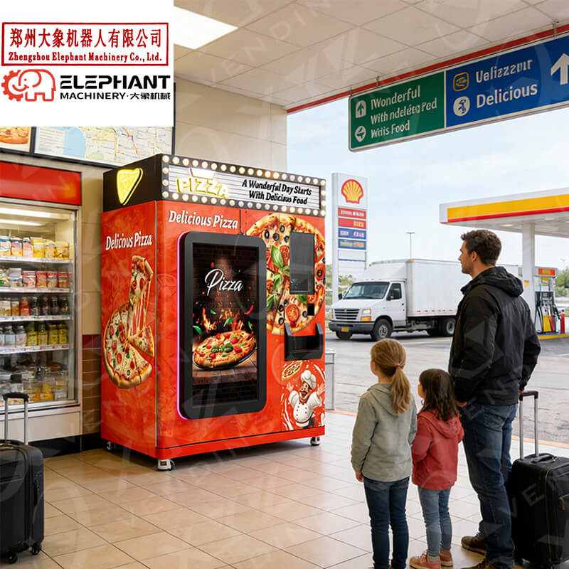ตู้จำหน่ายพิซซ่าอัตโนมัติแบบปร - Commercial Vending Machine บทวิจารณ์และราคา